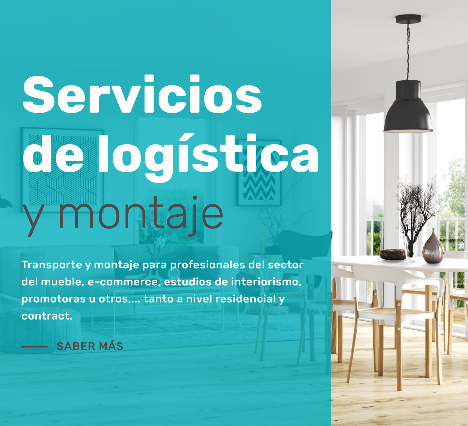 Logística y montaje de espacios Logística y montaje de espacios