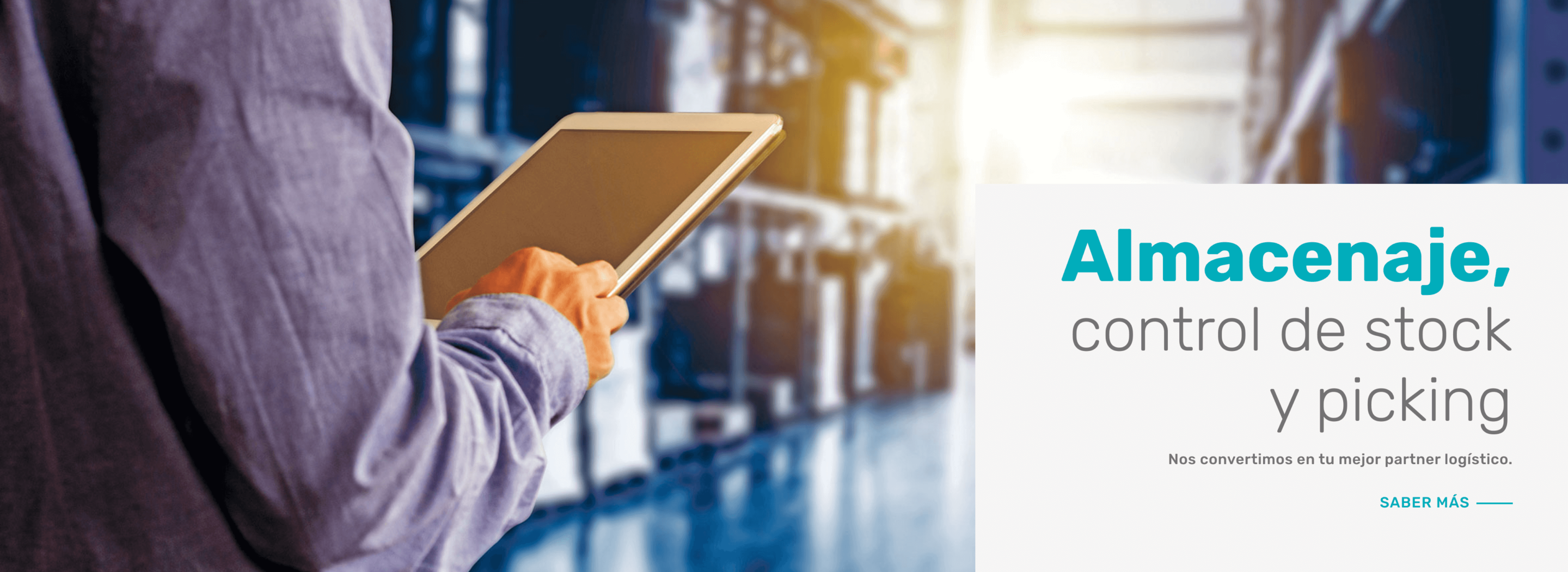 Almacenaje, control de stock y picking Almacenaje, control de stock y picking