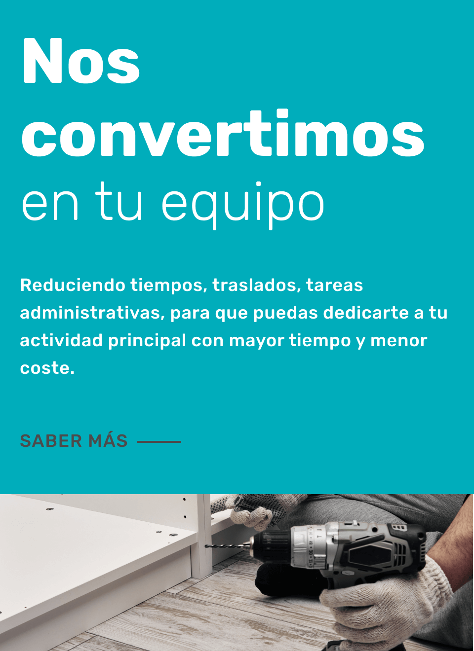 Somos tu servicio de montaje Somos tu servicio de montaje